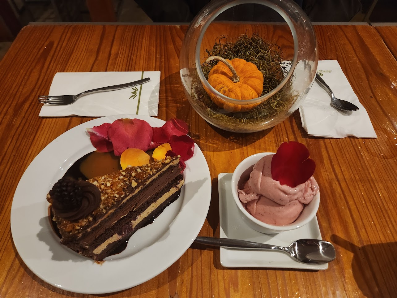 Autumn desserts